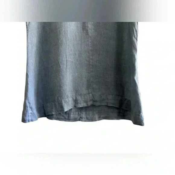 FLAX | Blue Linen “Roadie Tee” Size S - Picture 5 of 12